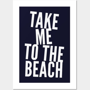 Take me to the beach Life is better in summer Hello Summer Cute Summer Typography Posters and Art